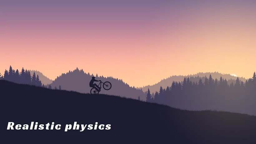 Schermata di gioco di Mountain Bike Xtreme