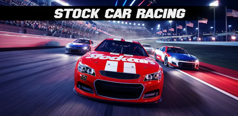 Schermata di gioco di Stock Car Racing